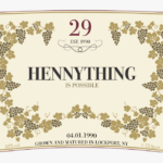 Transparent Hennessy Label Png Hennessy Label Template Png Download