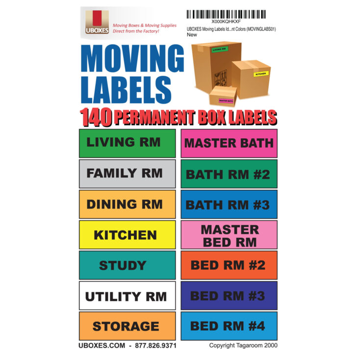 Printable Label For Contents In A Box
