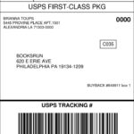 USPS Shipping Label Labels Sticker Design Aesthetic Drawing