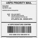Usps Shipping Label Template Download Unique Printable Usps Shipping