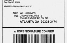 Usps Shipping Label Template Download Unique Printable Usps Shipping