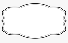 Vintage Blank Label Templates Free Transparent Clipart ClipartKey