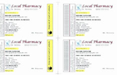 Walgreens Prescription Label Template Latter Example Template