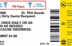 Walgreens Prescription Label Template Latter Example Template