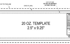 Water bottle label template pdf Water Bottle Labels Template