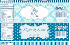 Water Bottle Label Template Template Business