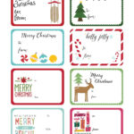 World Label Exclusive Christmas Gift Tag Printable With Images