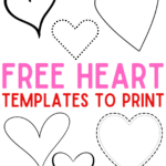 10 Free Printable Heart Templates   Crafty Morning Throughout Free Printable Pictures Of Hearts