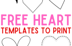 10 Free Printable Heart Templates - Crafty Morning throughout Free Printable Pictures of Hearts