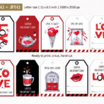10 Valentine'S Day Gift Tags| Love Signs Printable Labels Intended For Valentine Day Labels Printable