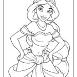100+ Disney Princess Coloring Pages (Free Pdf To Print) | Woo Coloring Throughout Free Printable Disney Coloring Book Pages