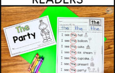 100 Printable Sight Word Readers For Kindergarten - A Spoonful Of in Free Printable Sight Word Books