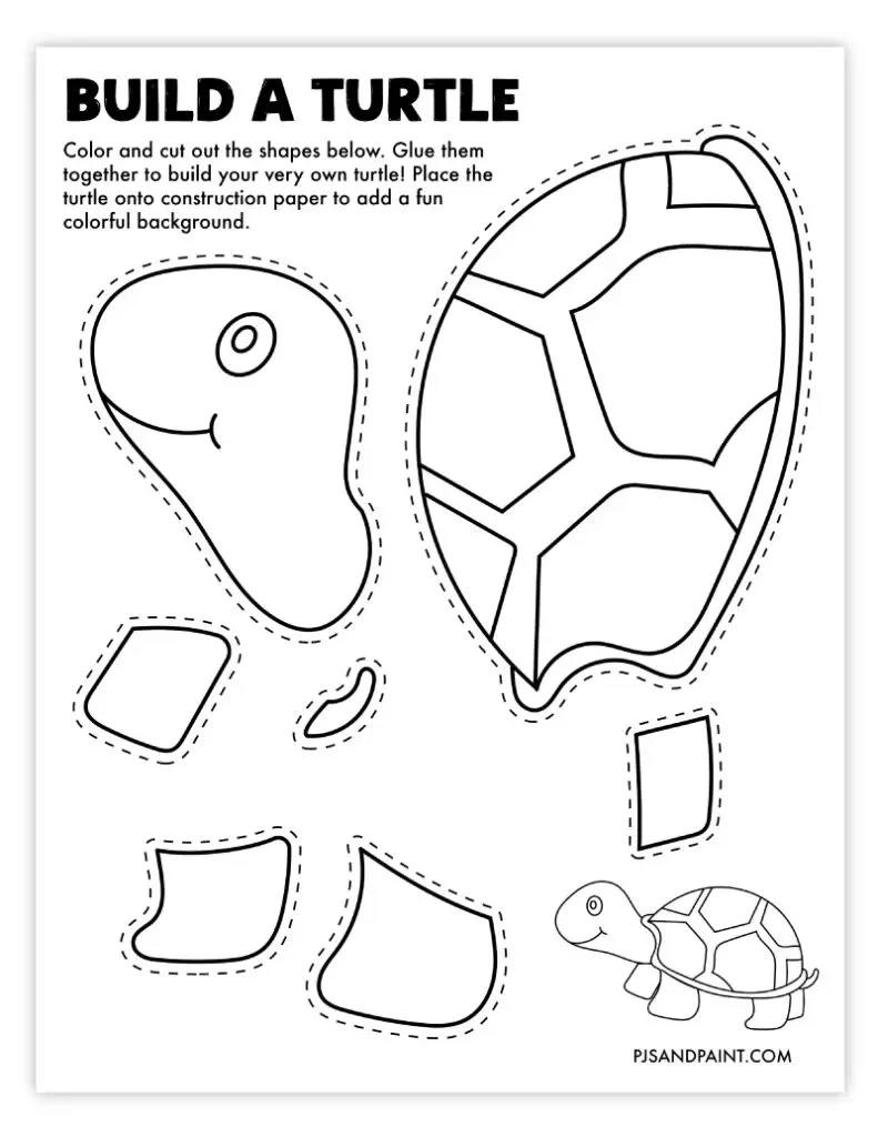 102 Free Printable &amp;quot;Build Your Own&amp;quot; Crafts - Pjs And Paint inside Free Printable Arts and Crafts Templates