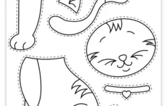 102 Free Printable "Build Your Own" Crafts - Pjs And Paint throughout Free Printable Arts and Crafts Templates