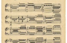 11 Sheet Music Ephemera Printables! regarding Free Printable Sheet Music For Crafts