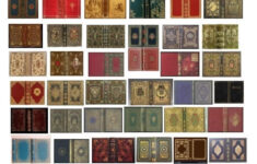 1:24 Scale - Printable Miniature Book Covers (Antique Only) - 60 within Free Printable Mini Book Covers