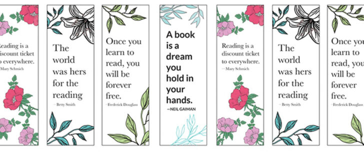 Free Printable Bookmarks For Students