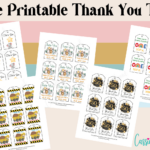 15 Insanely Cute Thank You Tags (Free Printable)   Cassie Smallwood In Thank You Labels Printable
