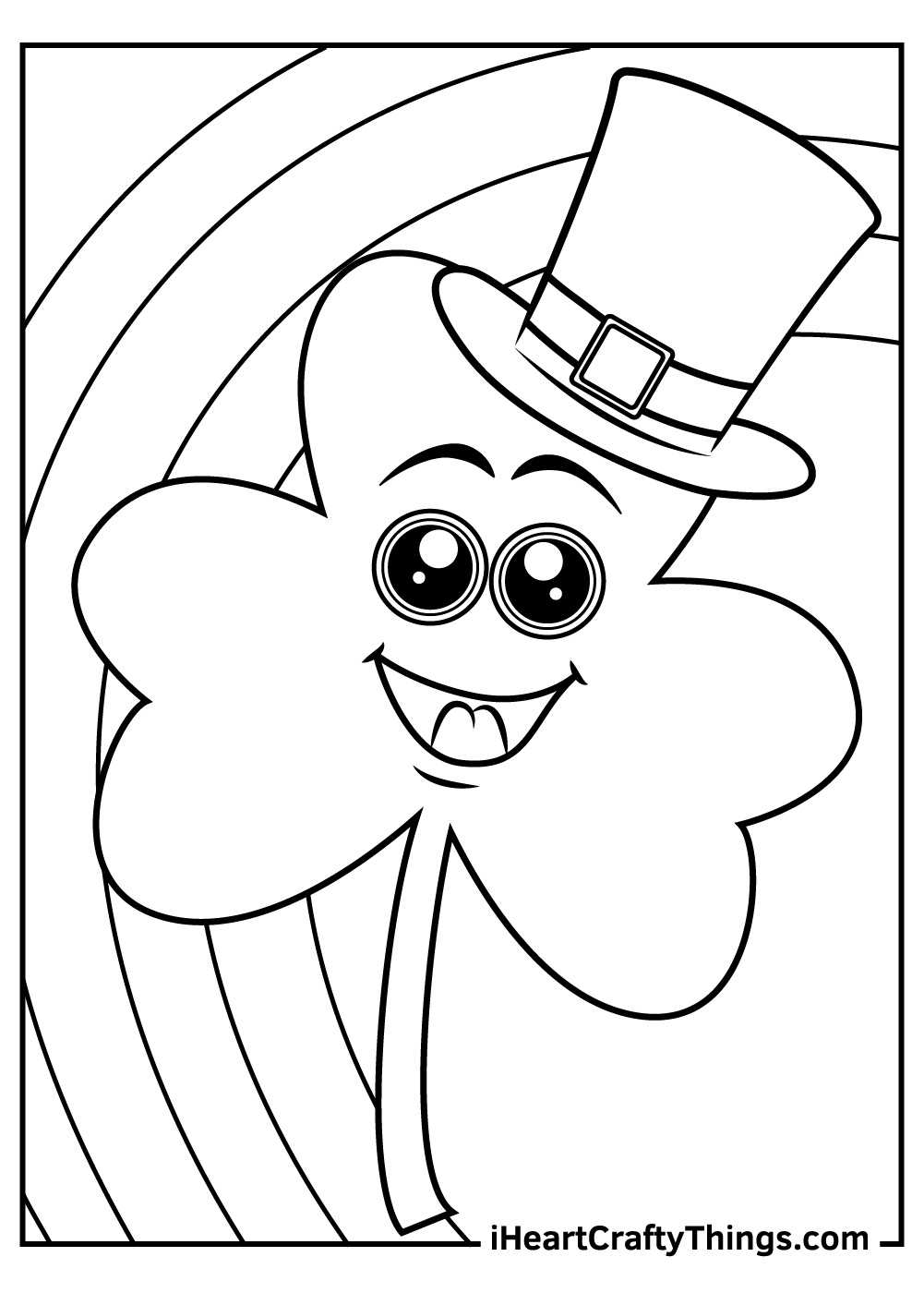 15 Shamrock Coloring Pages: 100% Free To Download Printables inside Free Printable Shamrock Coloring Pages
