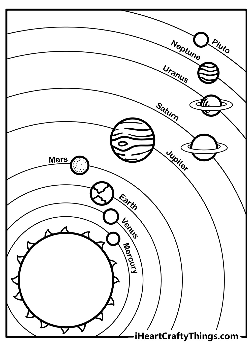 15 Solar System Coloring Pages (100% Free Printables) throughout Free Printable Solar System Coloring Pages