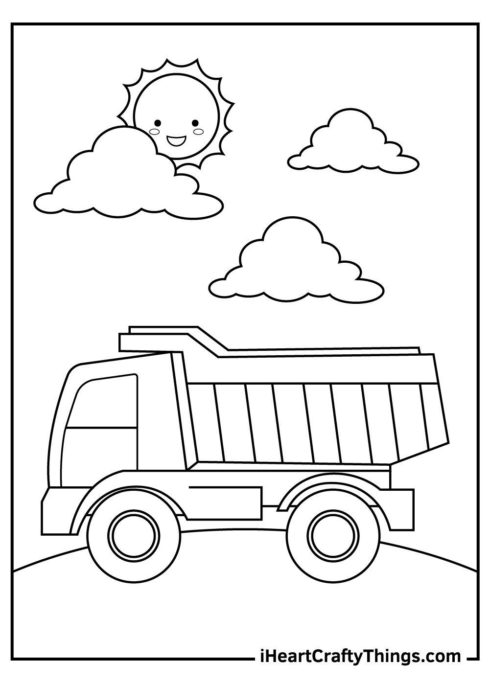 15 Truck Coloring Pages (100% Free Printables) throughout Free Printable Truck Colouring Pages