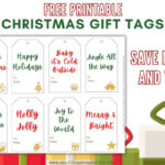 16 Catchy Christmas Tags For Creative Gifts Neighbors & Friends Inside Free Printable Christmas Label Template