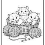 17 Cat Coloring Pages (Free Pdf Printables) With Free Printable Pictures Of Cats