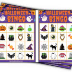 180 Halloween Bingo Cards (Free Pdf Printables) With Free Printable Halloween Bingo Cards For 30 Players