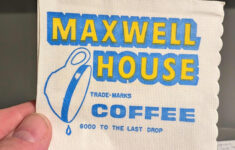 1950Er 60Er Jahre Maxwell House Kaffee Papierservietten - Alt with regard to Maxwell House Coffee Label Printable