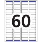 2/3 X 1 3/4 Label Template Avery 5195 Easy Peel 2/3" X 1 3/4 Regarding Free Avery Printable Label Templates 5195