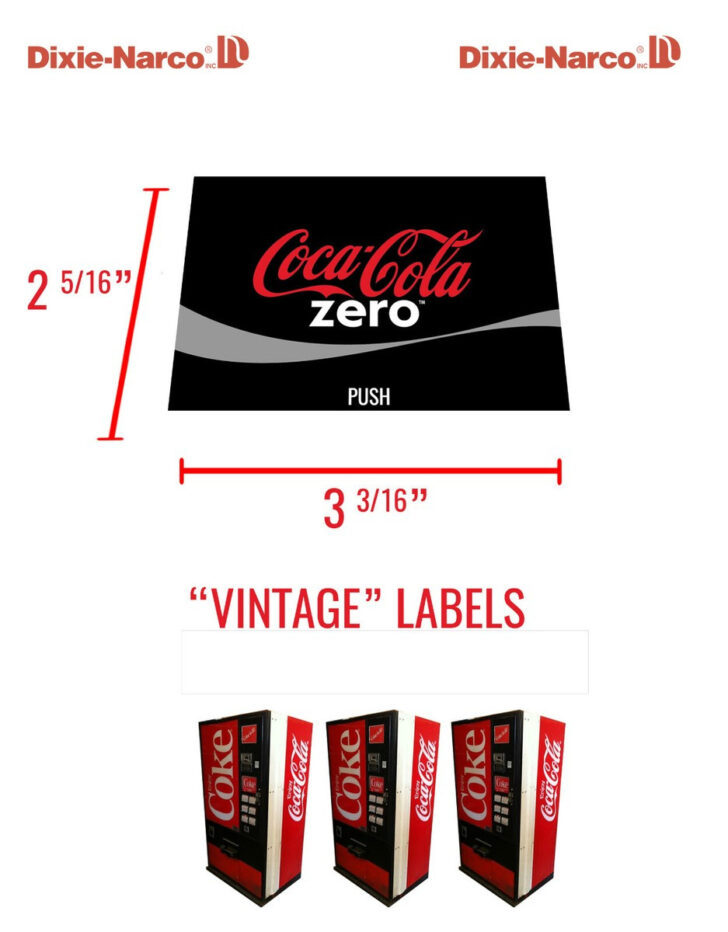 Coke Zero Label Printable