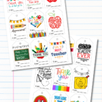 20 Free Printable Teacher Appreciation Tags   Prudent Penny Pincher Regarding Teacher Appreciation Labels Free Printable