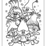 20+ Free Trolls Coloring Pages (Printable Free Pdfs) Inside Free Printable Coloring Pages Trolls