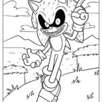20 Sonic Exe Coloring Pages (Free Pdf Printables) For Free Printable Sonic Coloring Sheets