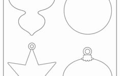 200 Printable Christmas Ornaments (Free Templates) in Free Printable Christmas Ornaments Stencils