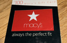 2000'S Vintage Macy'S Gift Card (No Value) Collectible #5 | Ebay intended for Macy&amp;#039;s Return Label Printable