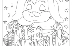 22 Free Easter Egg Coloring Pages (Printable Pdf) in Free Printable Full Size Easter Egg Coloring Pages