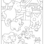 22 Free Farm Animals Coloring Pages For Download (Printable Pdf) For Free Printable Colouring Pages Of Farm Animals
