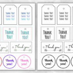 22 Free Printable Thank You Gift Tags (For Gifts & Cards) ⋆ Love Inside Thank You Labels Printable