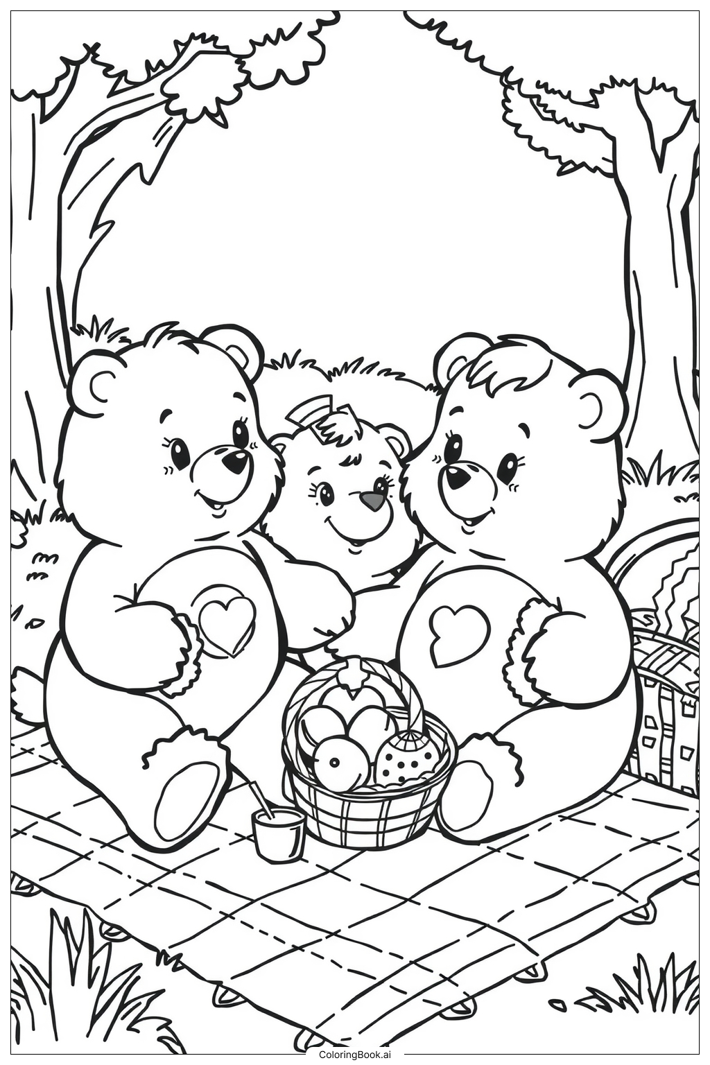 23 Care Bear Coloring Pages (Free Pdf &amp;amp; Png Printables) in Free Printable Care Bear Coloring Pages