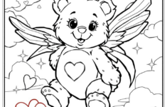 23 Care Bear Coloring Pages (Free Pdf &amp; Png Printables) pertaining to Free Printable Care Bear Coloring Pages