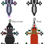 24 Perlentiere Ideen | Perlentiere, Perlenarbeiten, Perlen Basteln Within Free Printable Pony Bead Patterns