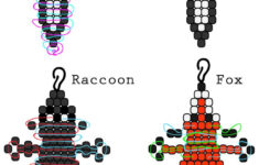 24 Perlentiere-Ideen | Perlentiere, Perlenarbeiten, Perlen Basteln within Free Printable Pony Bead Patterns