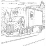 24 Truck Coloring Pages (Free Pdf To Print) | Woo Coloring With Free Printable Truck Colouring Pages