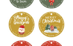 25 Free Printable Christmas Gift Tags | Baking You Happier with regard to Xmas Labels Printable Free