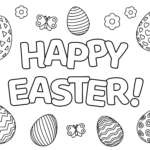 25 Free Printable Easter Coloring Pages For Kids And Adults   Parade In Free Printable Colouring Pages For Easter