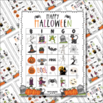 25 Free Printable Halloween Bingo Cards For Kids • Mindfulmazing In Free Printable Halloween Bingo Templates