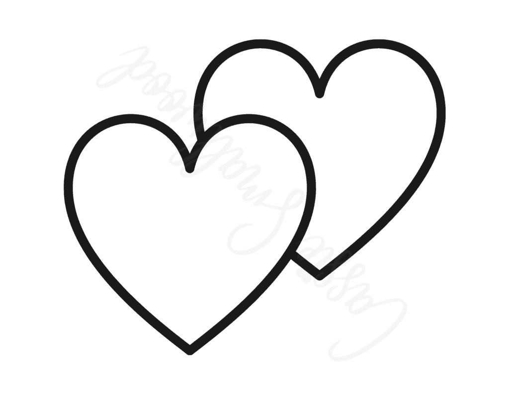 25 Free Printable Heart Templates (Small To Large Sizes) - Cassie within Free Printable Pictures of Hearts