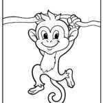 25 Monkey Coloring Pages (100% Free Printables) With Free Printable Monkey Coloring Pages