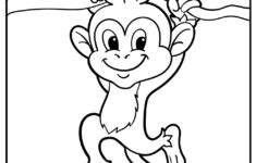 25 Monkey Coloring Pages (100% Free Printables) with Free Printable Monkey Coloring Pages